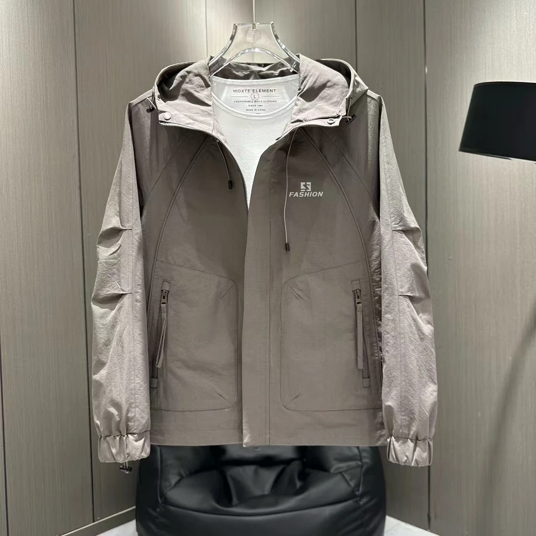 2025秋季新款春秋透气男装秋季款爆款2025新款上衣外套韩风时尚