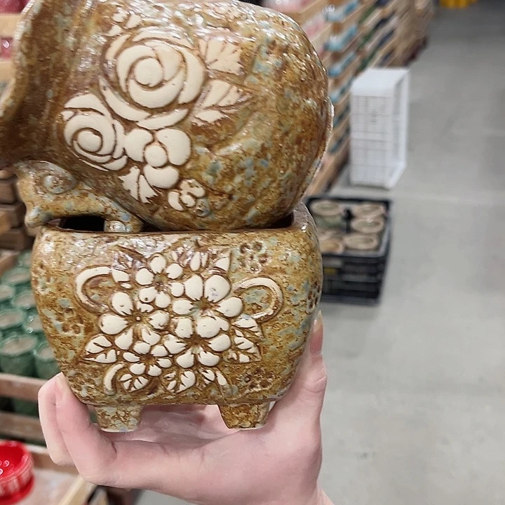 陶瓷陶瓷多肉植物花盆