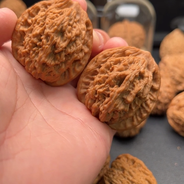 把件文玩核桃42虎头