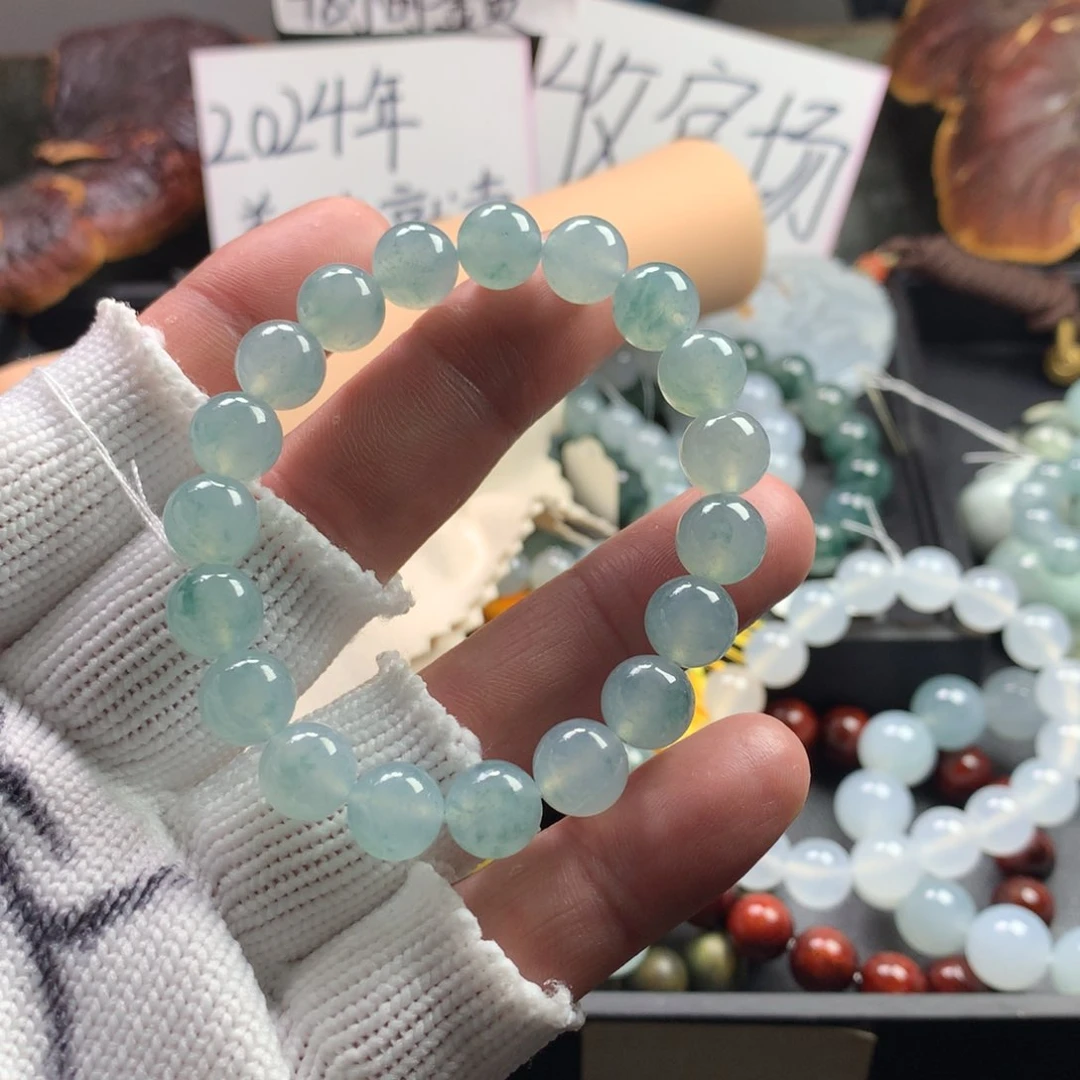 定制翡翠未镶嵌卡10 19粒