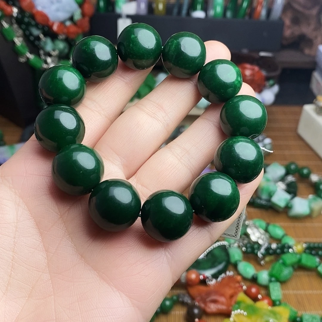 西***7翡翠未镶嵌手链800