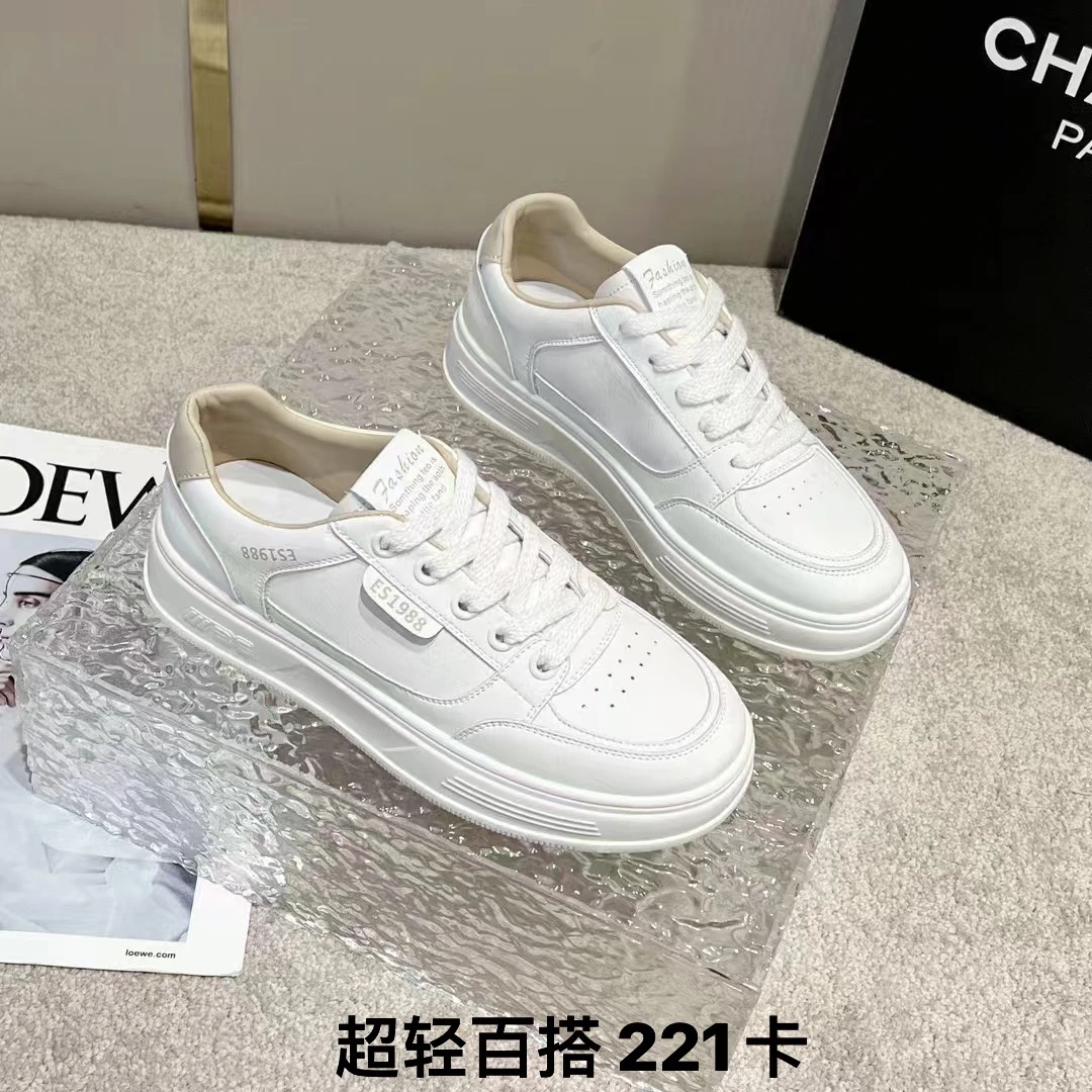 时尚百搭小白鞋女鞋货号221
