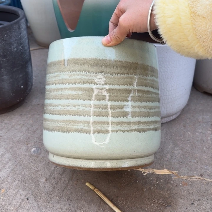 瑕疵花盆处理啦口19高20