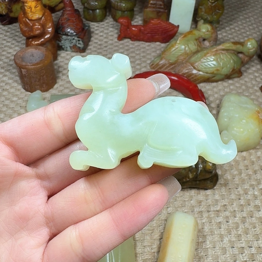 白玉菩提手串挂件