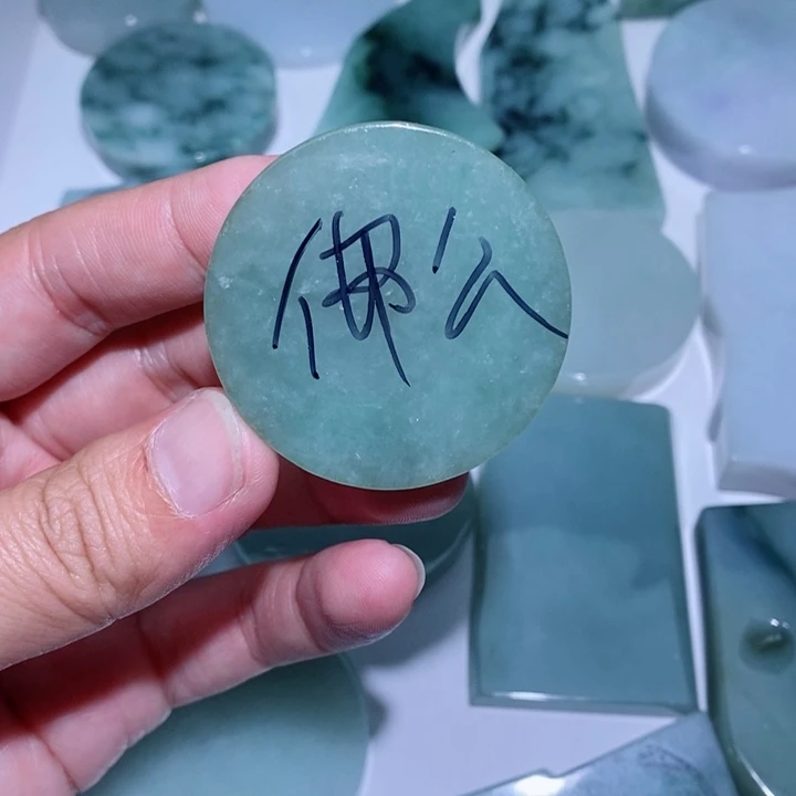 未镶嵌定制翡翠蹄*翡翠首饰