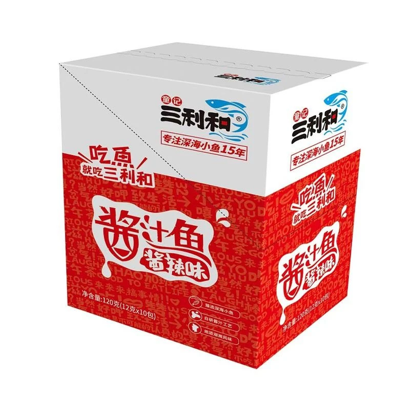三利和 酱辣味酱汁鱼 12g*10包/盒
