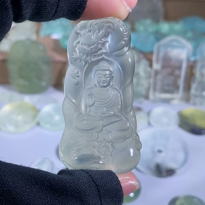 岫玉吊坠未镶嵌吊坠