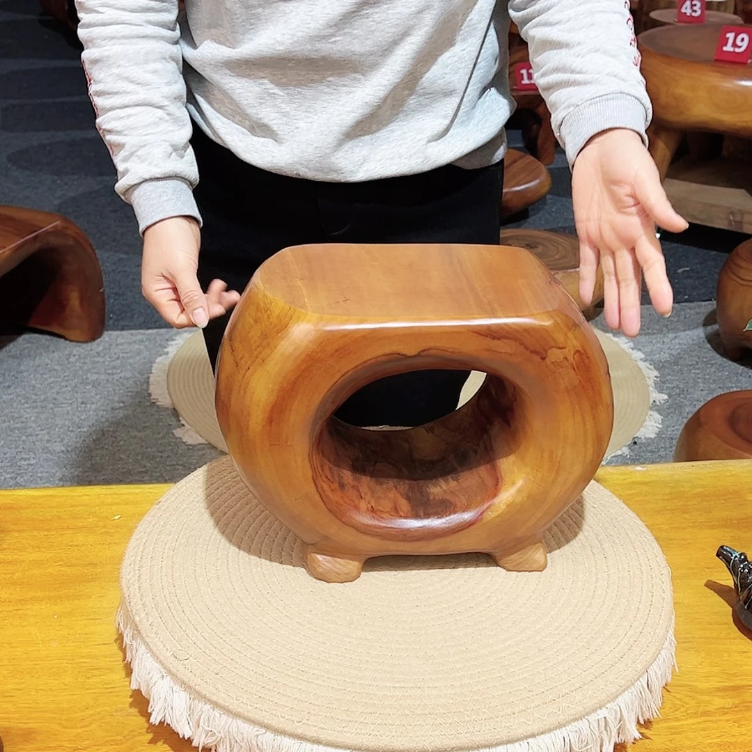 21 号香樟木尺寸：30-17-22cm