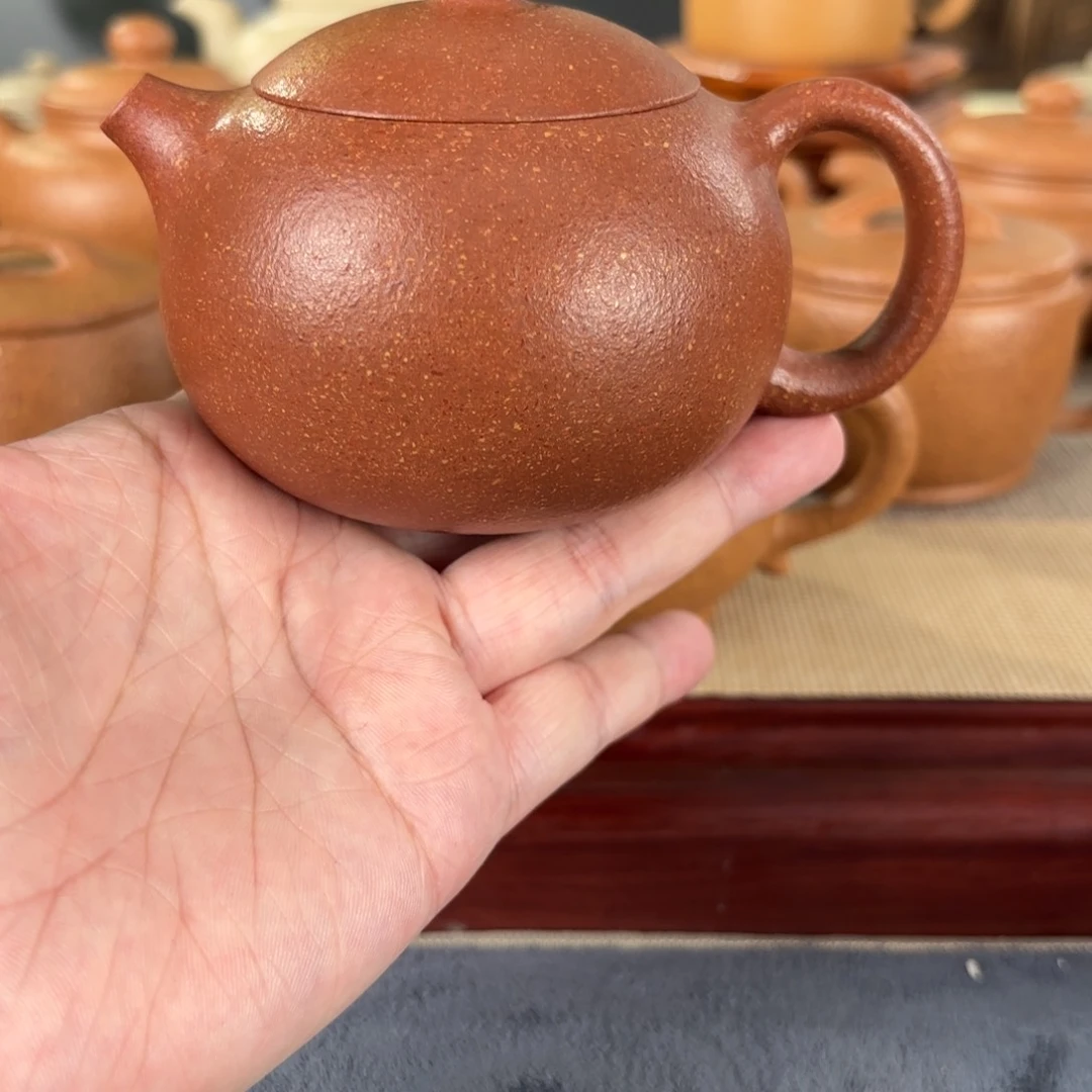 茶壶紫砂红降坡西施200
