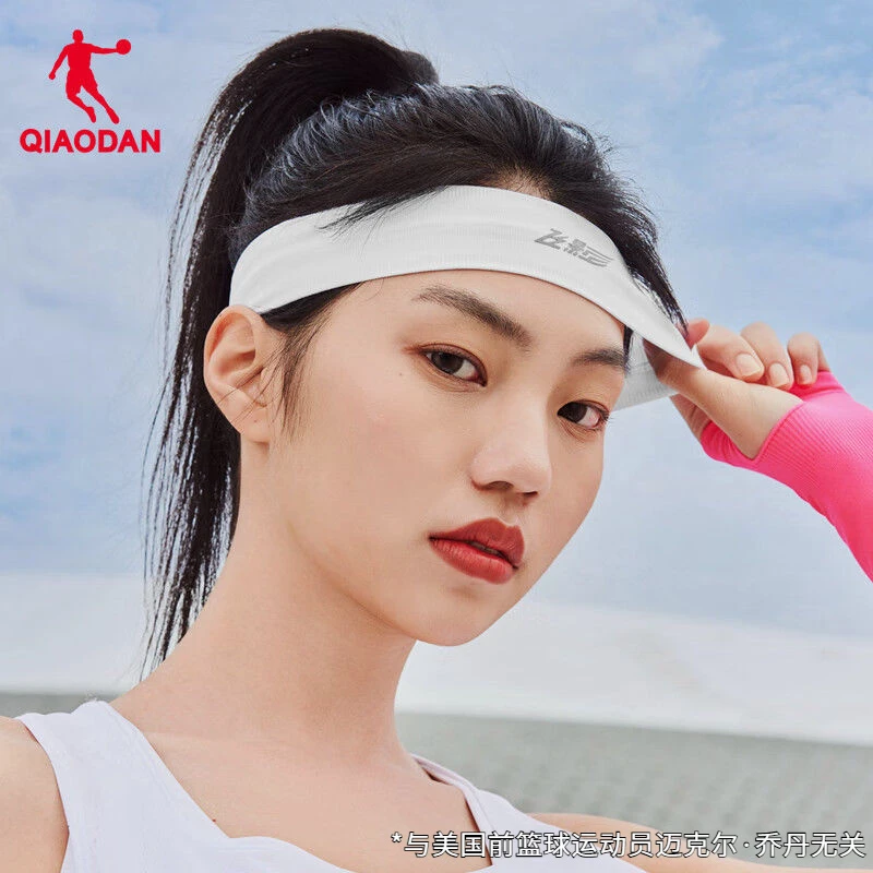 乔丹飞影运动发带2025新款男女跳绳跑步健身瑜伽吸汗导湿头带止汗