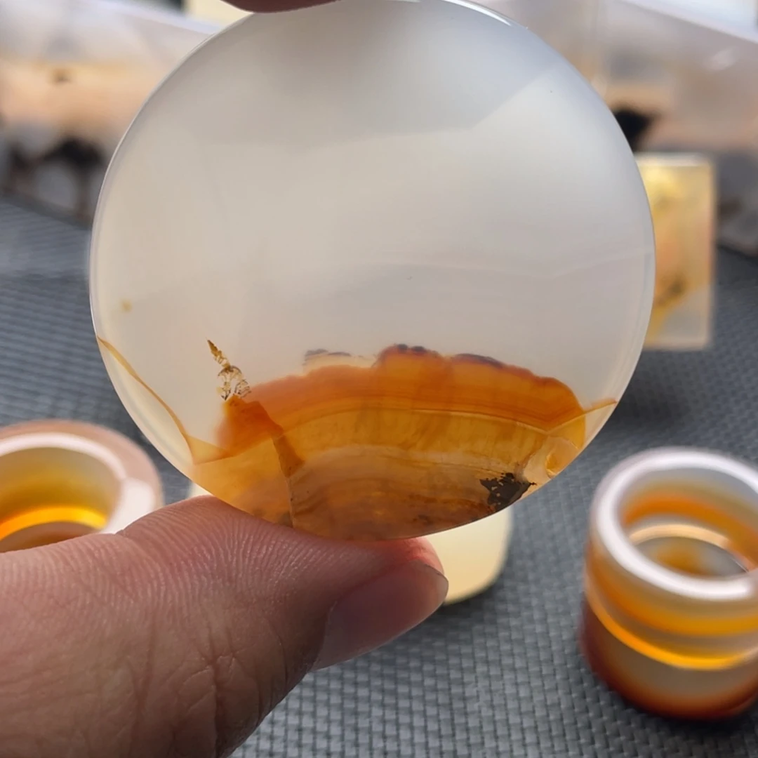 玛瑙/玉髓未镶嵌颈饰