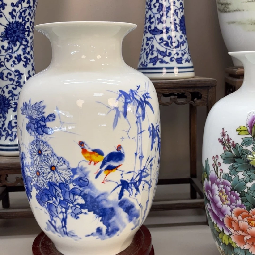 摆件景德镇陶瓷现代工艺品摆件
