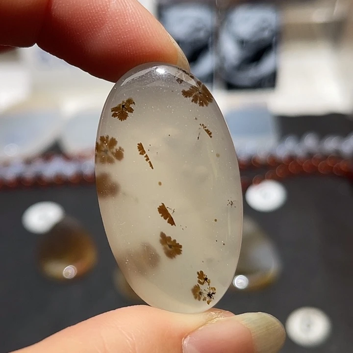 玛瑙/玉髓未镶嵌吊坠(不含链)