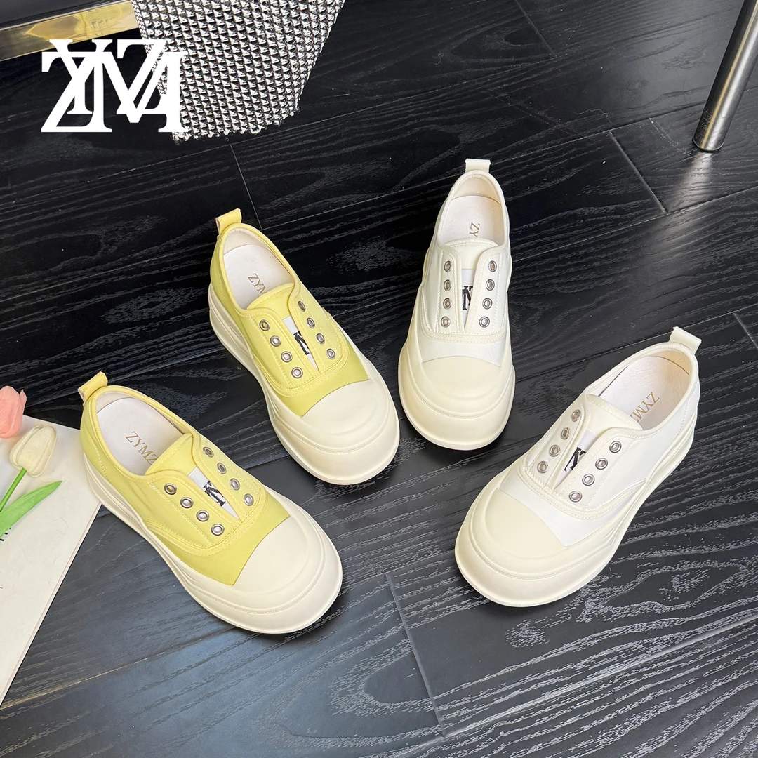 卓越名妆 增高8CM  2025新款时尚厚底内增高休闲潮流休闲鞋P040-1