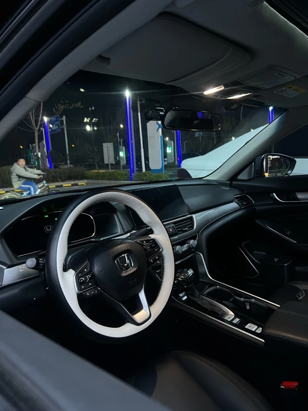 【ZoAn左岸车品】雅阁/英诗派皮质手缝方向盘套/ZoAn左岸