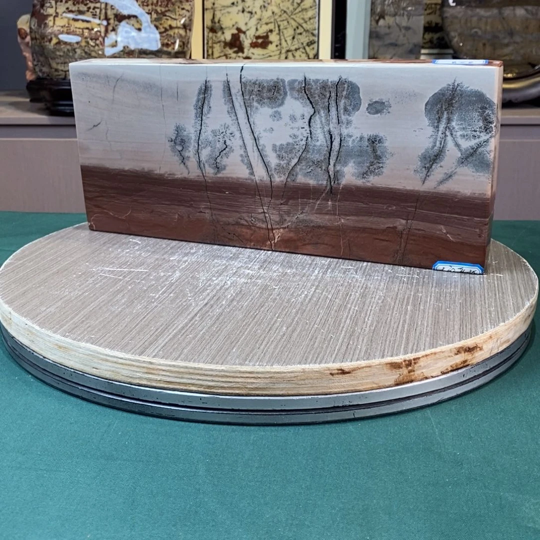 石材广西国画石草花石