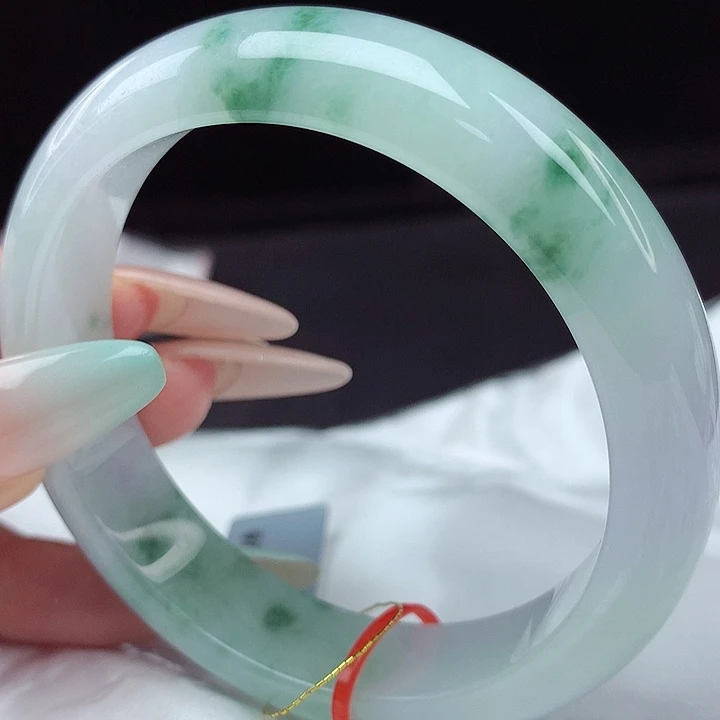 未镶嵌手镯翡翠57圈923宽版