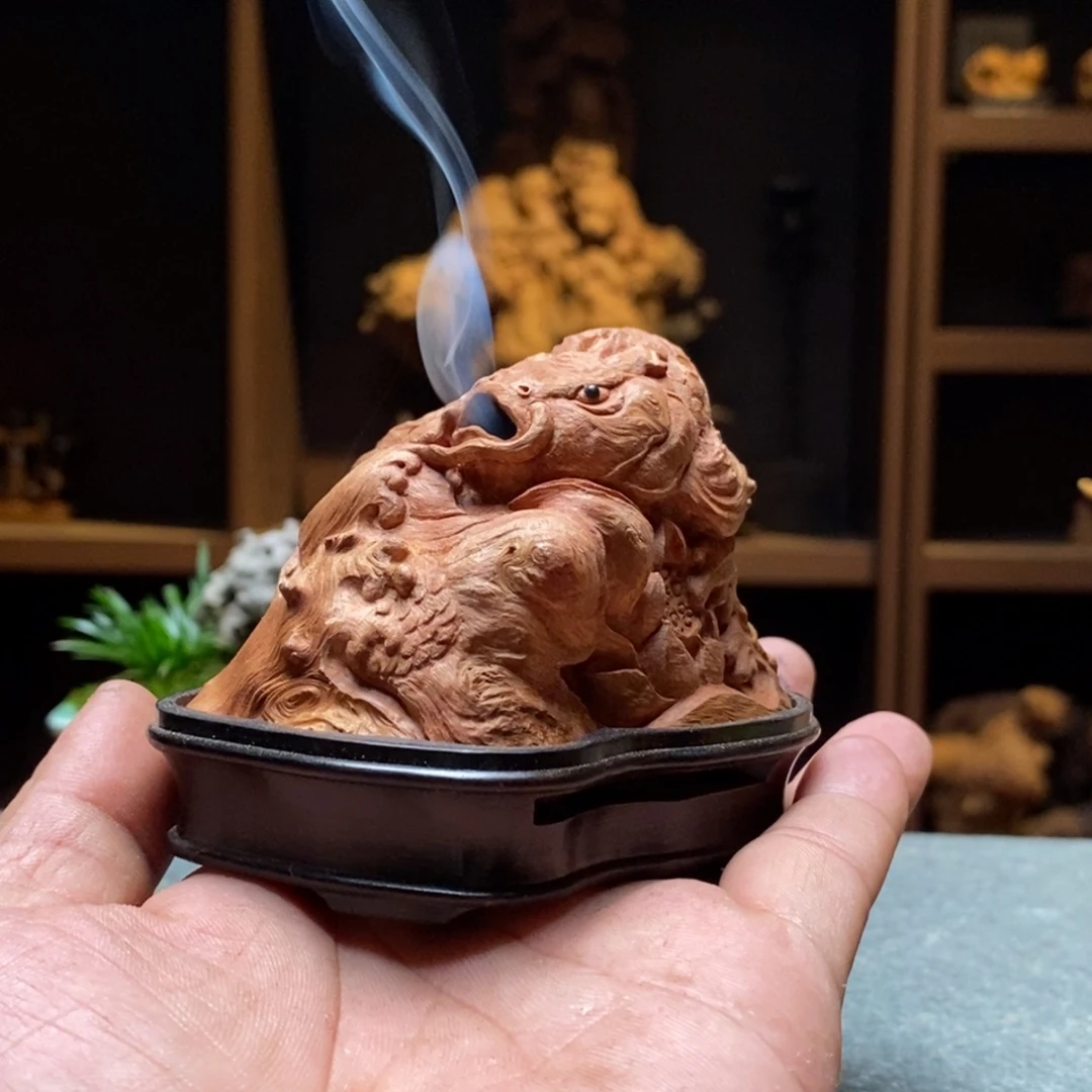 荔枝木鱼跃龙门香炉
