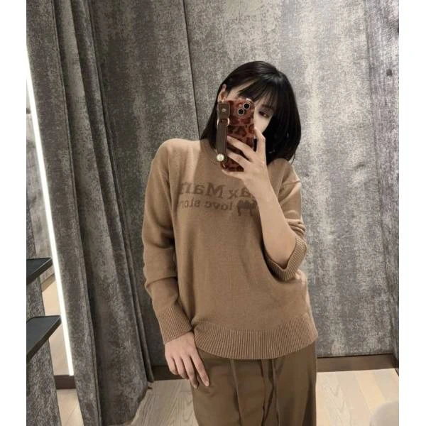 妃鱼/S' Max Mara/丝缎、羊毛、亮片/毛衣/95新/球六19