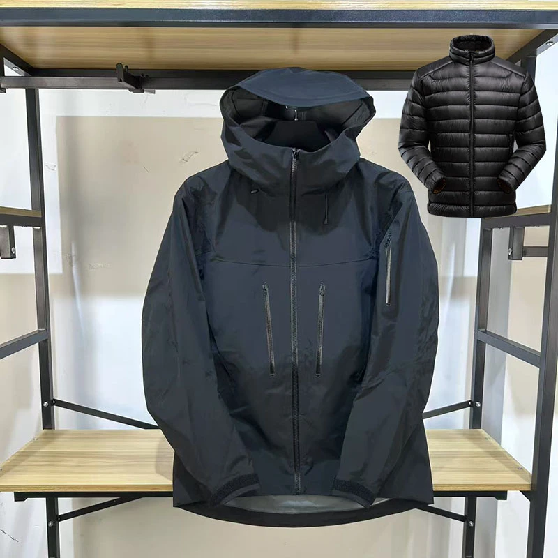 【无标】台州鸟硬壳三合一户外加绒保暖防水SV-7冲锋衣可拆卸冲锋衣