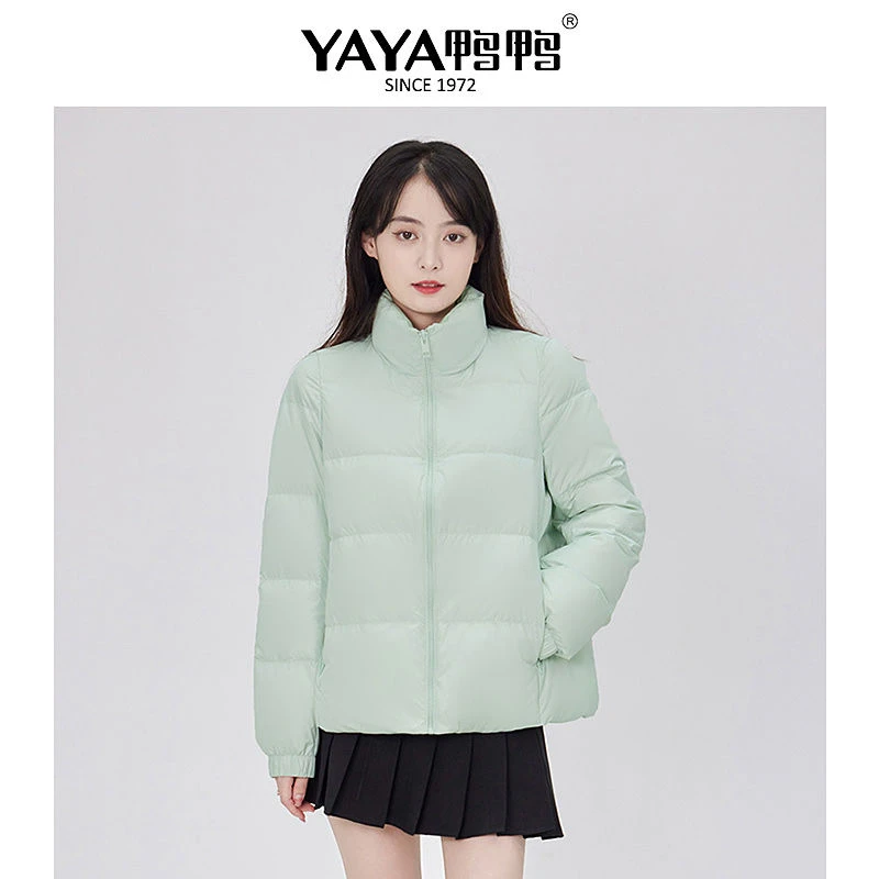 【安妮熊专属】鸭鸭冬季新款鸭绒时尚百搭简约休闲宽松加厚羽绒服