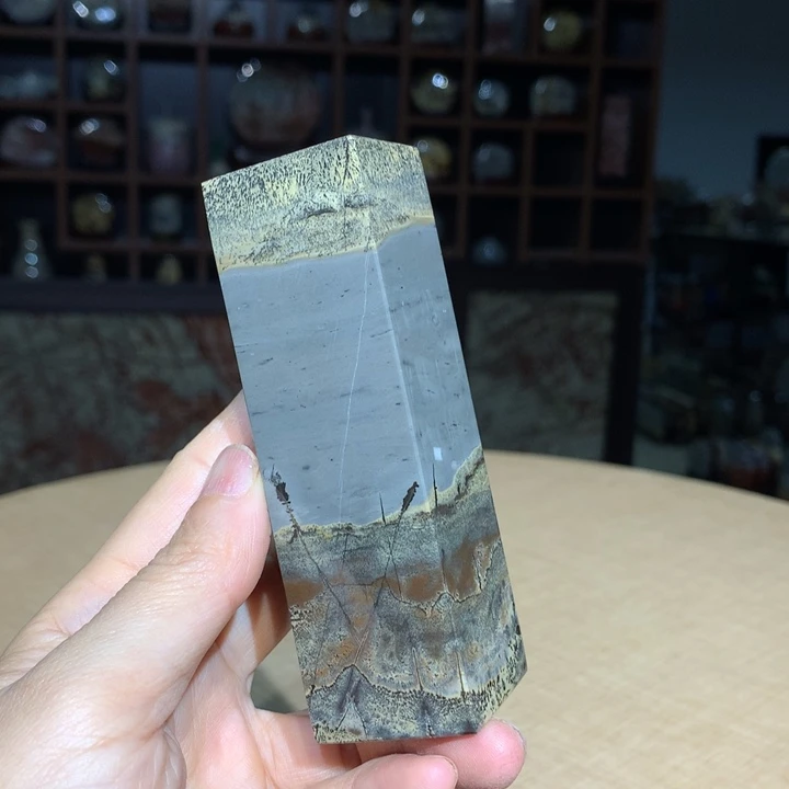 ，广西国画石摆件，观赏收藏