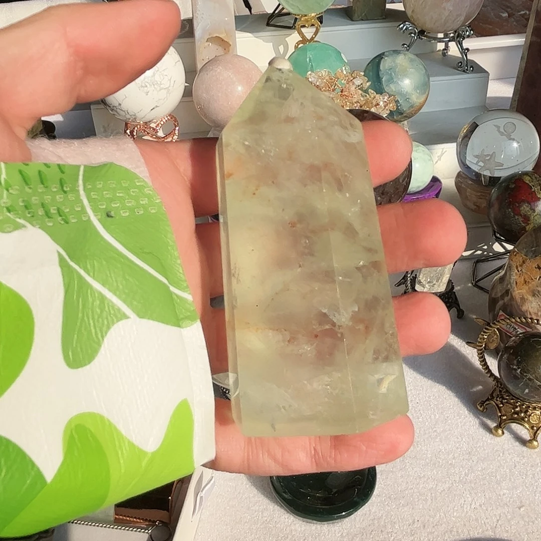 水晶天然水晶银S925镶嵌