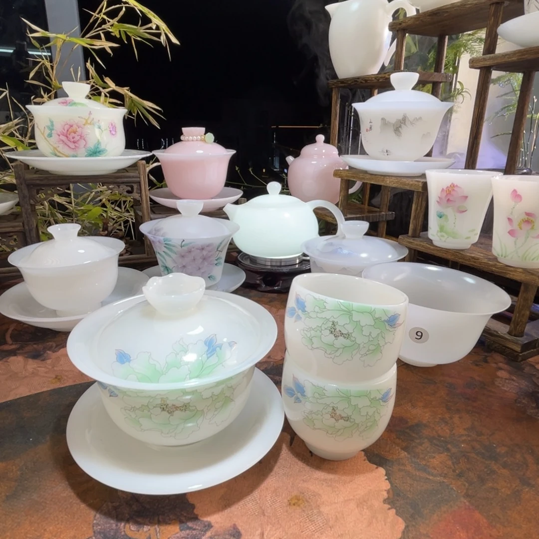 璞玉国色天香三才元宝➕2杯