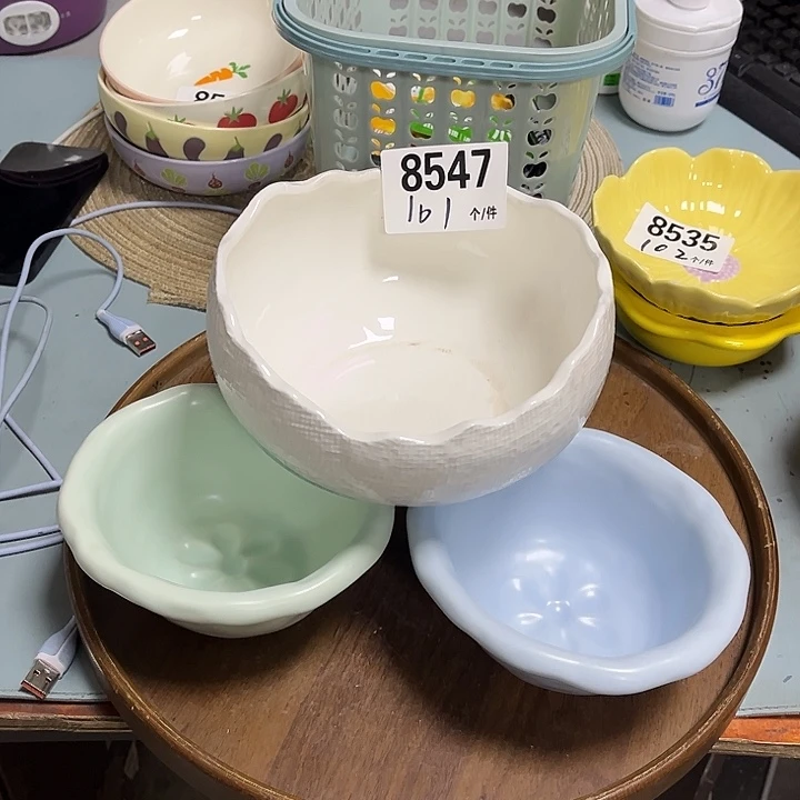 瓷微瑕外贸餐具8547