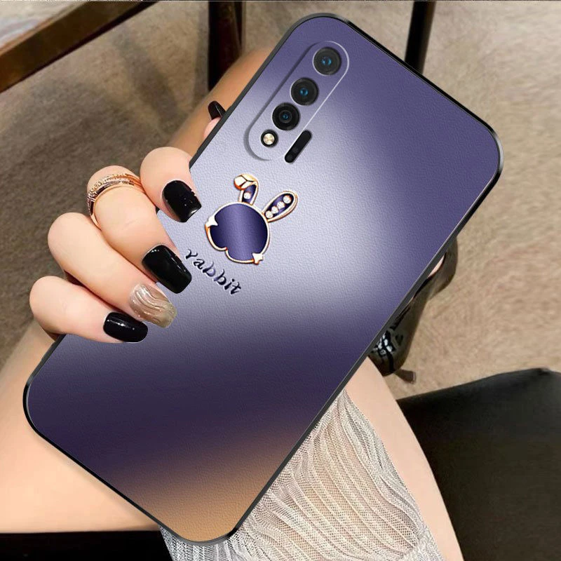 华为nova6/5G手机壳新款nova6se全包软硅胶超薄防摔高级感女壳4G
