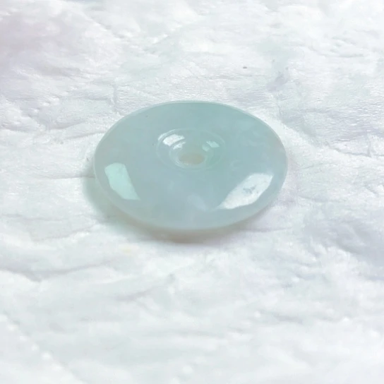 翡翠颈饰未镶嵌刘*清吊坠