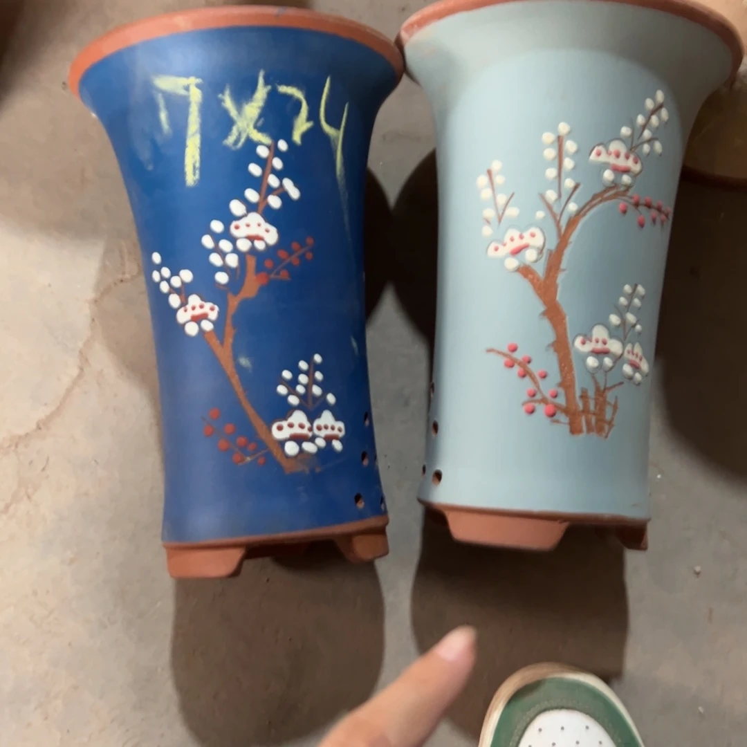 宜兴川阁紫砂花盆