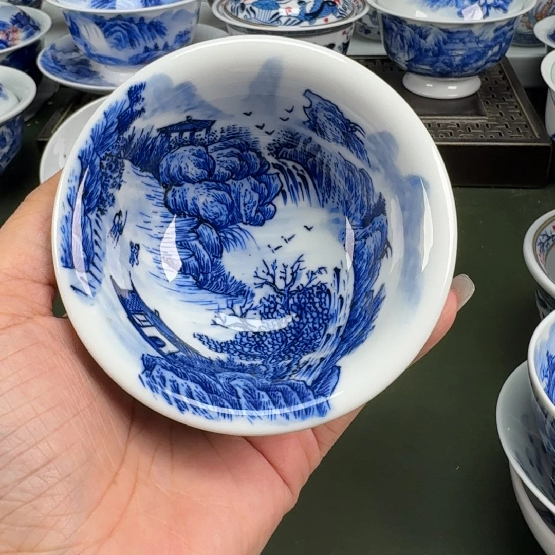 景德镇景德镇纯手工手绘茶器蒙蒙368