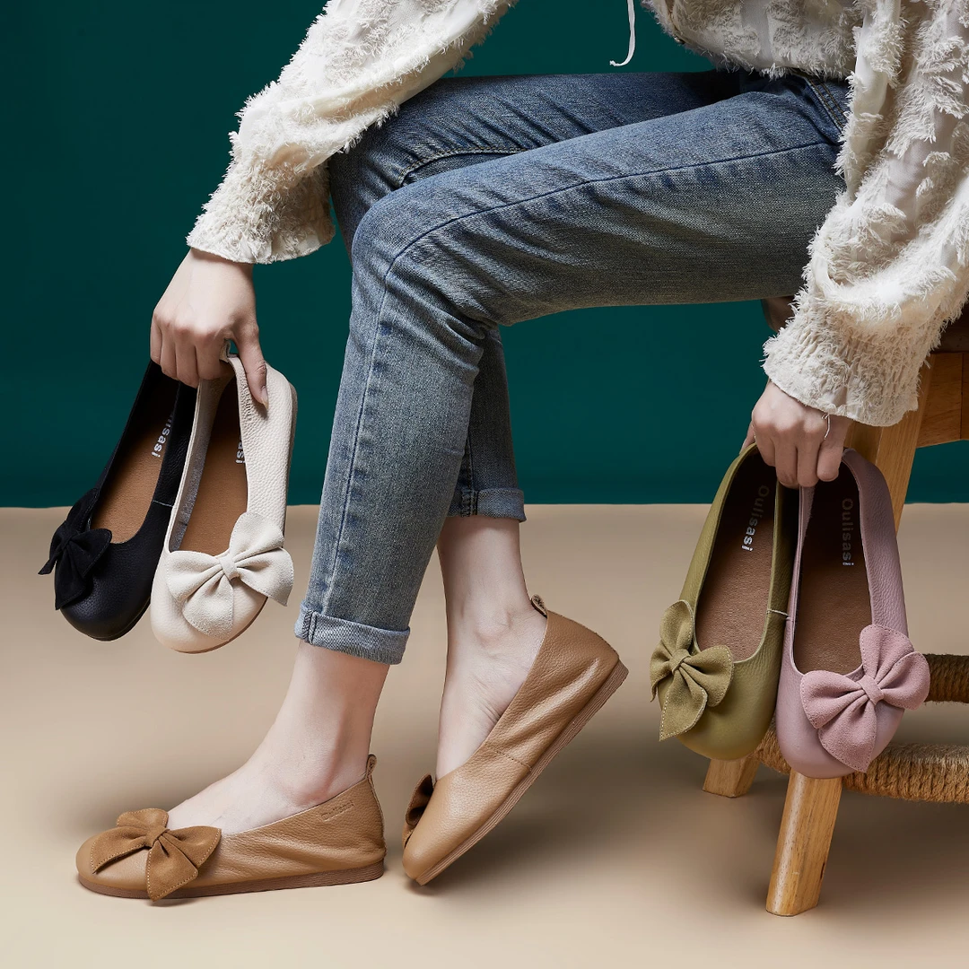 头层牛皮单鞋2025新款原创新品软底敲软敲舒适防滑轻便女单鞋