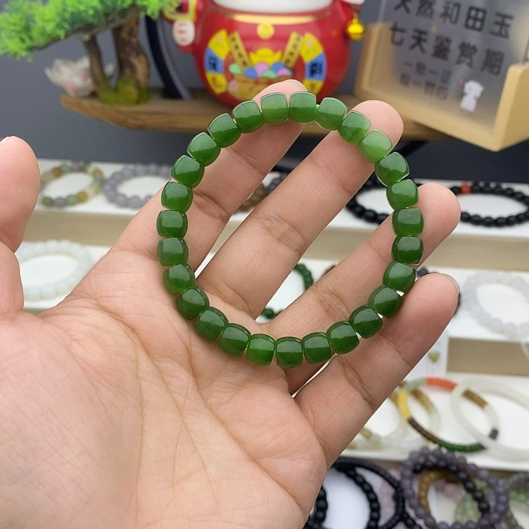 和田玉手链未镶嵌