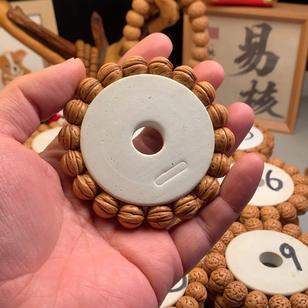 桃核手串【情怀】1.4小桃核手串
