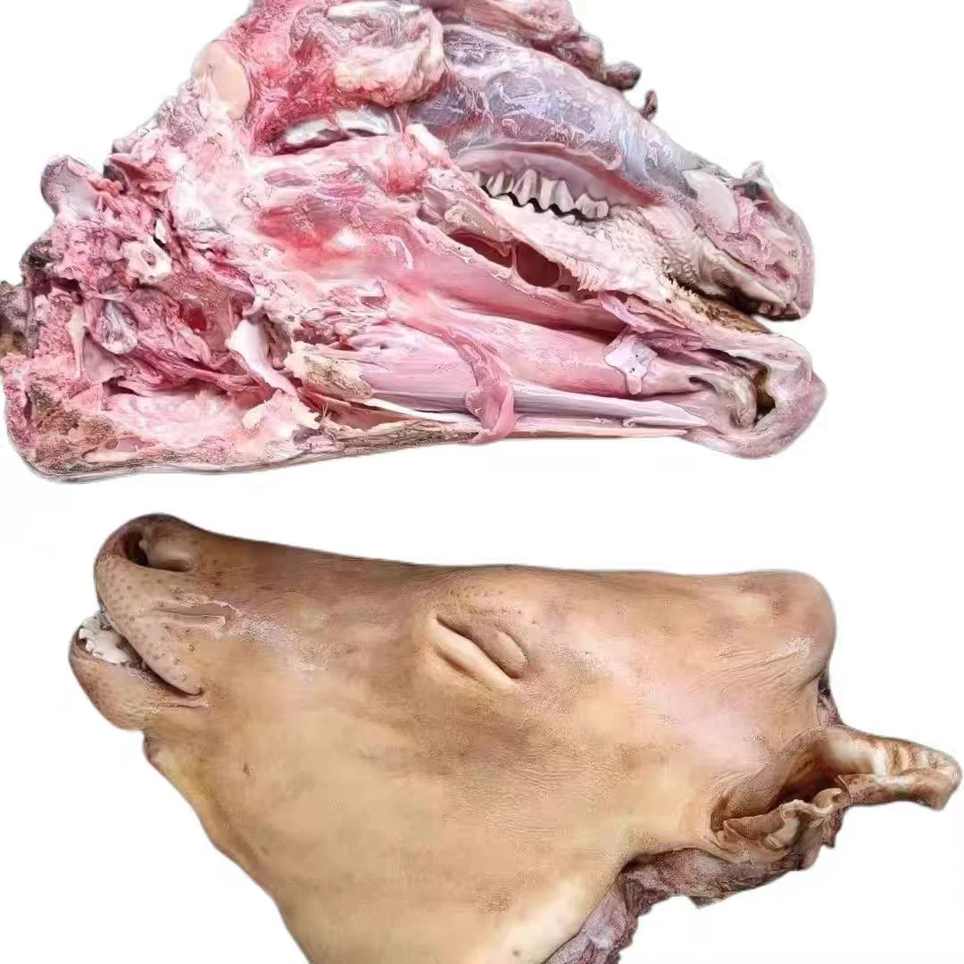 新鲜火烧去毛牛头（半只装)