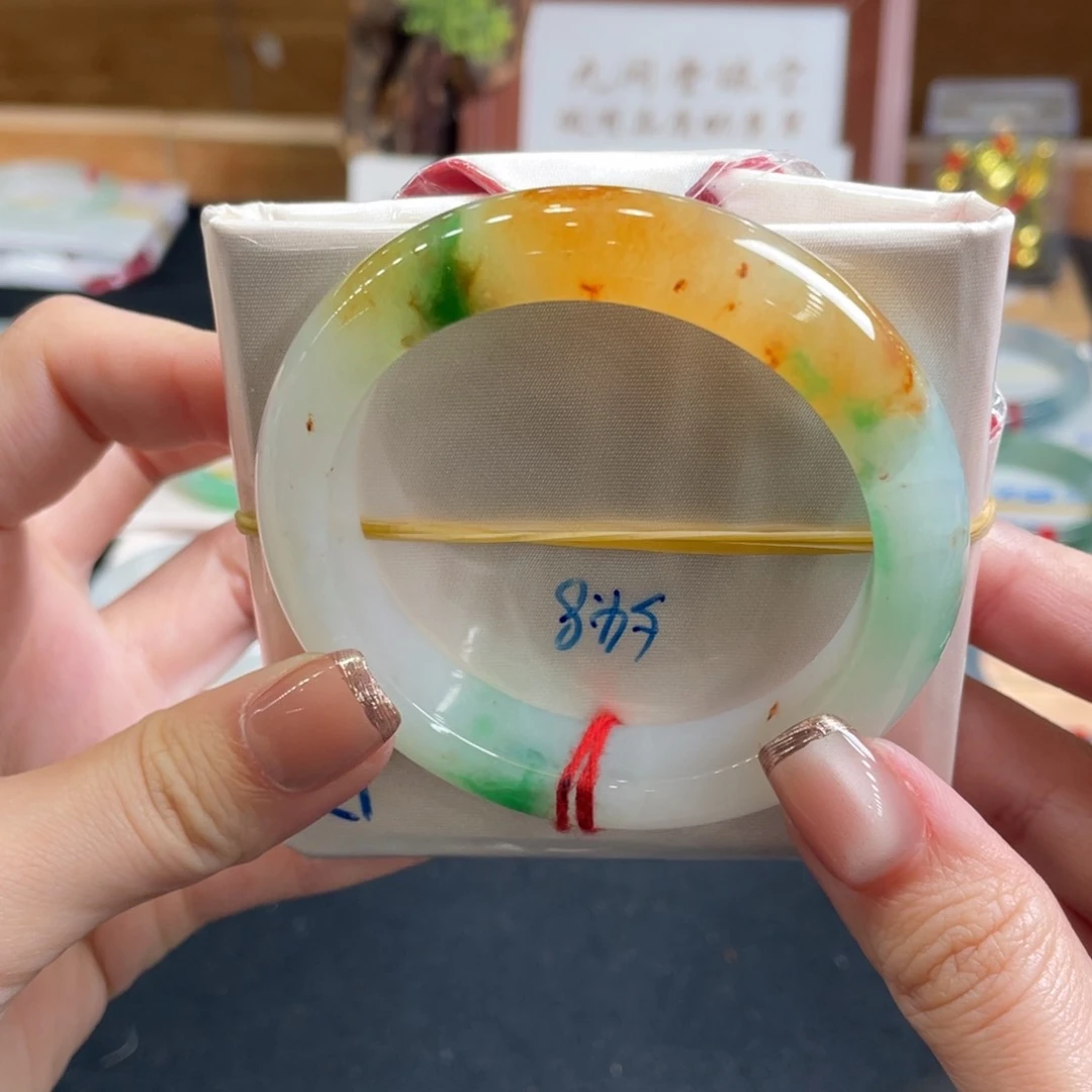 翡翠手镯未镶嵌55 正圈