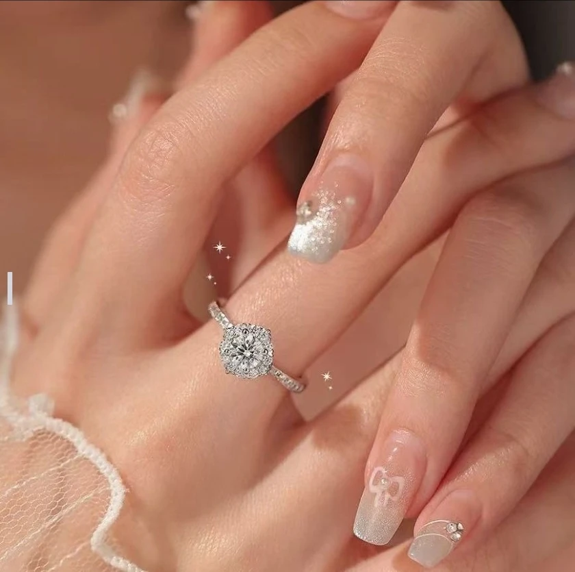 私人定制 周家小蛮腰女戒0.5ct