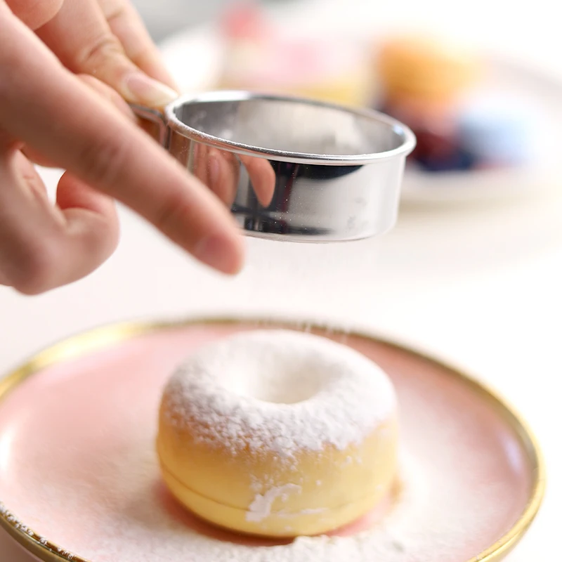 多功能糖粉筛子面粉筛过筛网小筛粉器过滤网可可粉巧克力烘焙工具