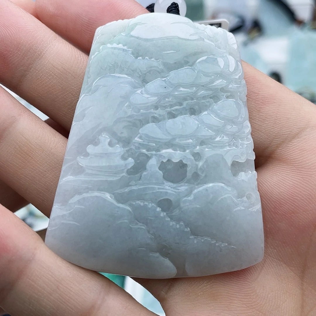 颈饰未镶嵌翡翠翡翠