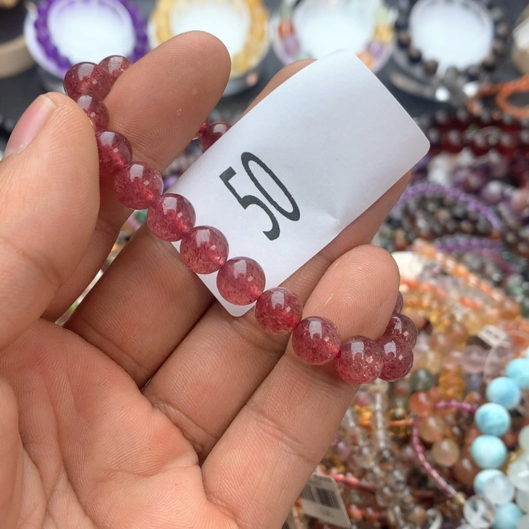 【闪购商品】石英质玉手链未镶嵌手链