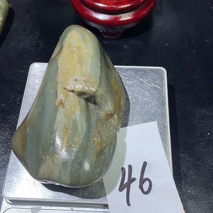 和田玉未镶嵌颈饰46