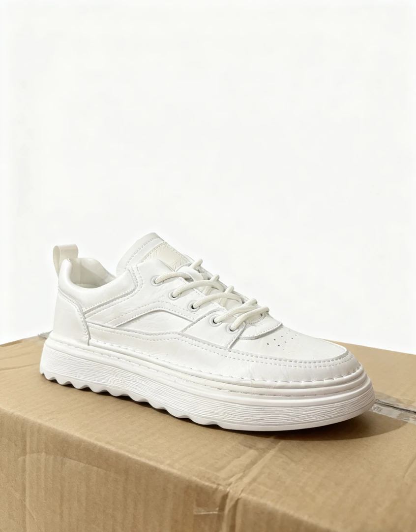 休闲板鞋小白鞋白色板鞋百搭板鞋男士舒适低帮