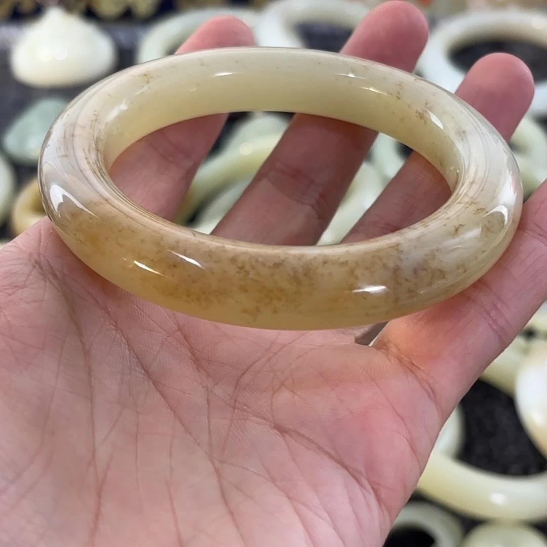 和田玉（糖玉）未镶嵌手链59