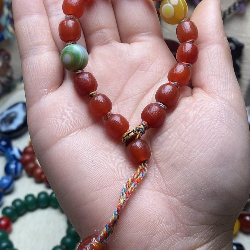 【闪购商品】玛瑙/玉髓手链未镶嵌满*吖