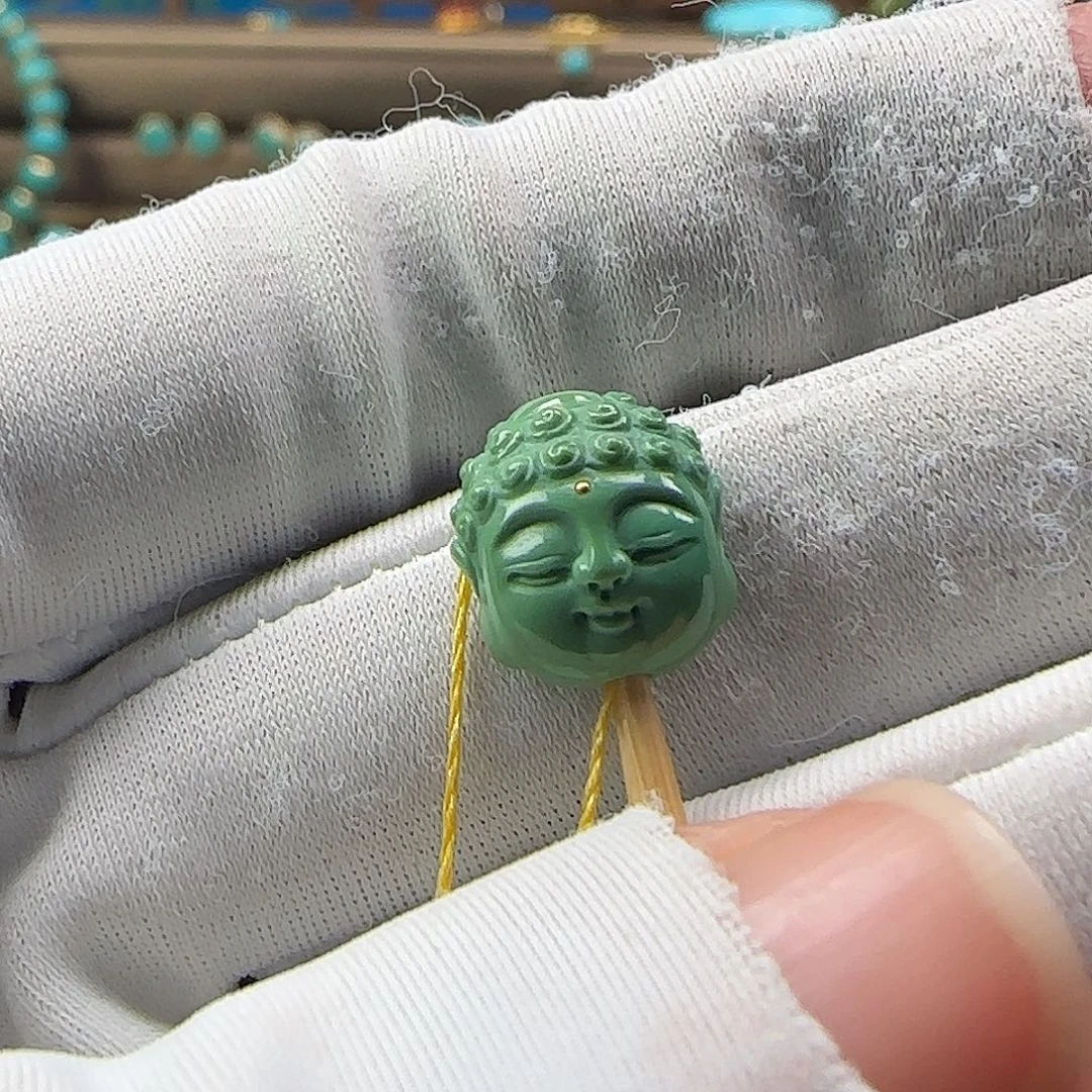 绿松石未镶嵌吊坠(不含链)