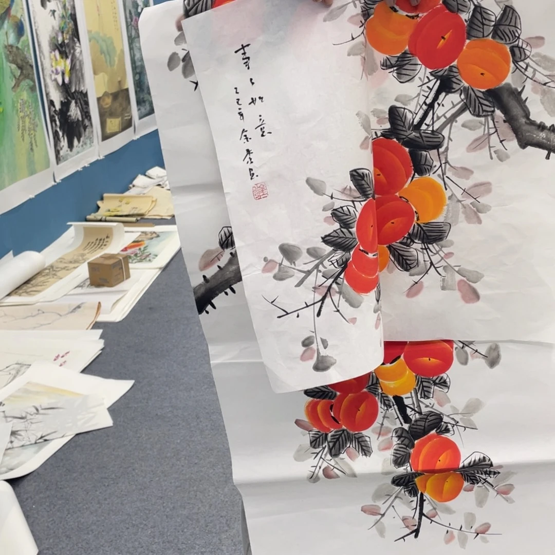 国画手绘国画欣赏一下