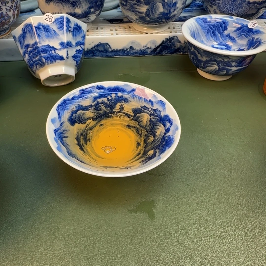 纯手工纯手绘茶具石头31