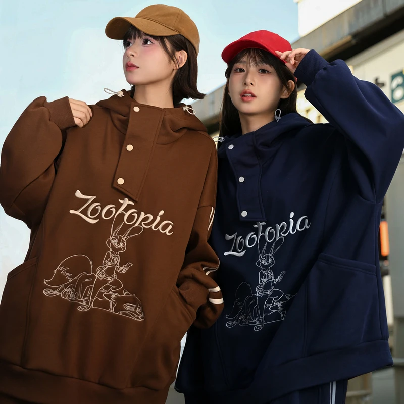 森女部落原创情侣无性别卫衣秋冬装新款女装